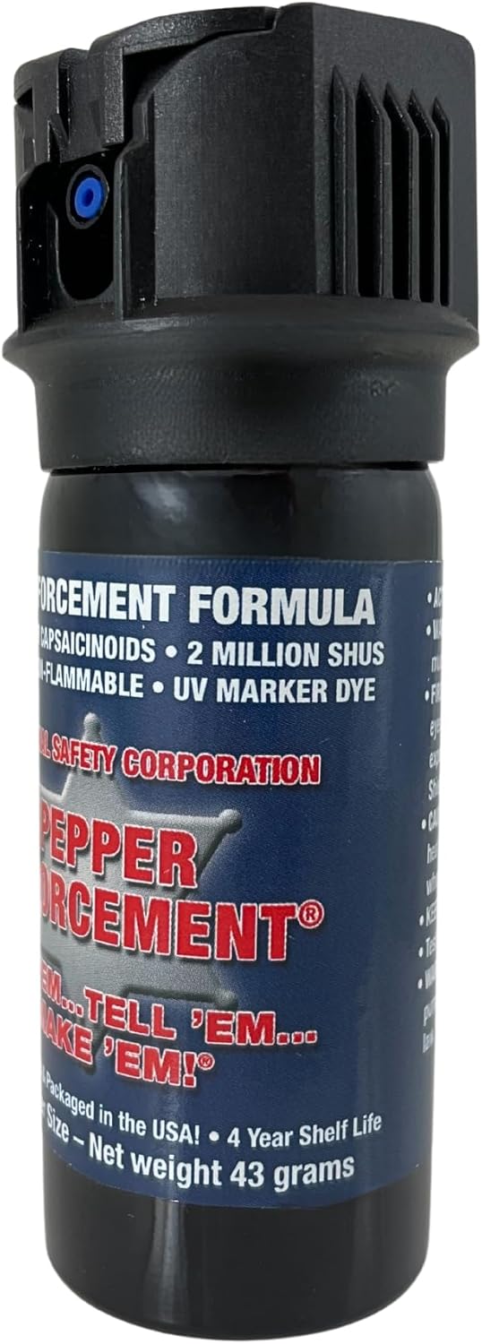 Fogger Pepper Spray 2 Pack for Self Defense, 2 oz. Flip-Top - Maximum Strength 10% OC Fog Formula - Non Lethal Personal Protection Home Safety