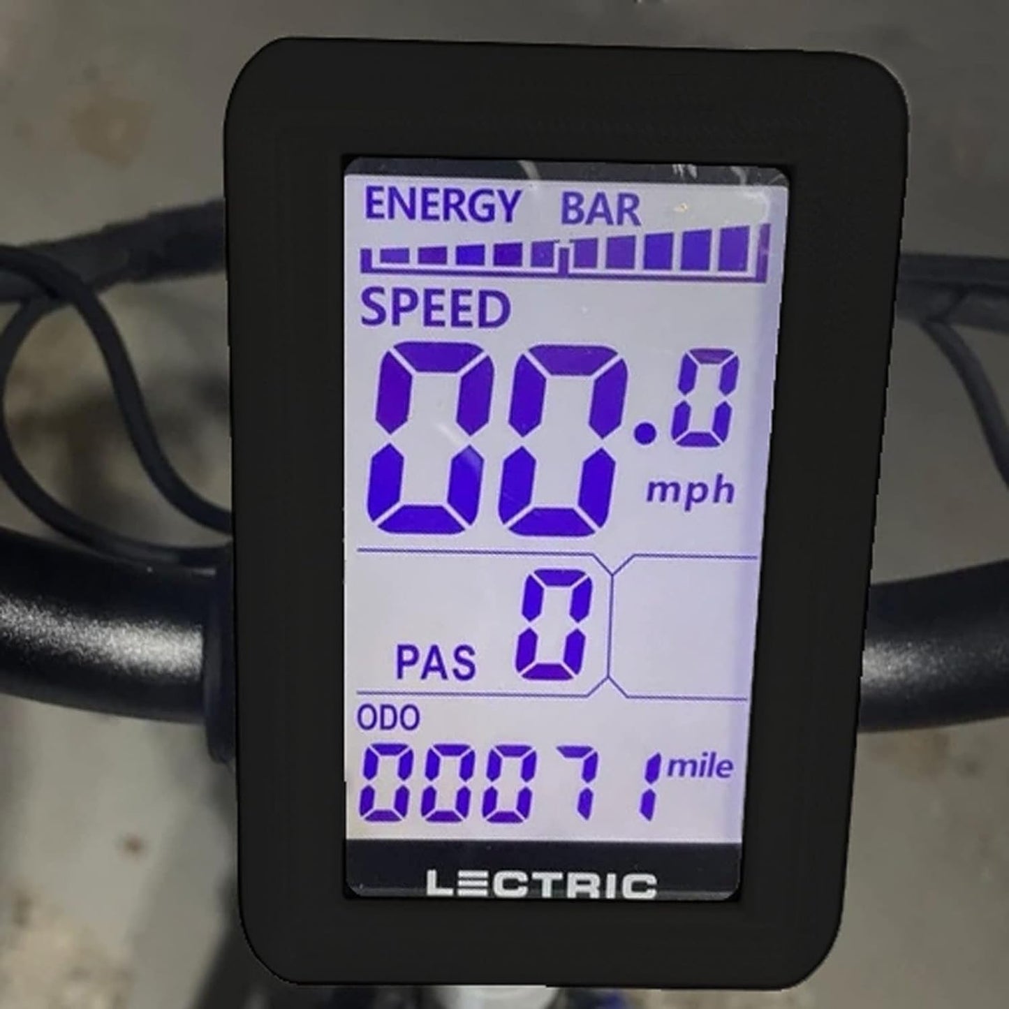 JILINWEI 2Pcs Blue Protective Edge Guard for M5 Lectric XP, Soft Protective Cover Bike Display Cover