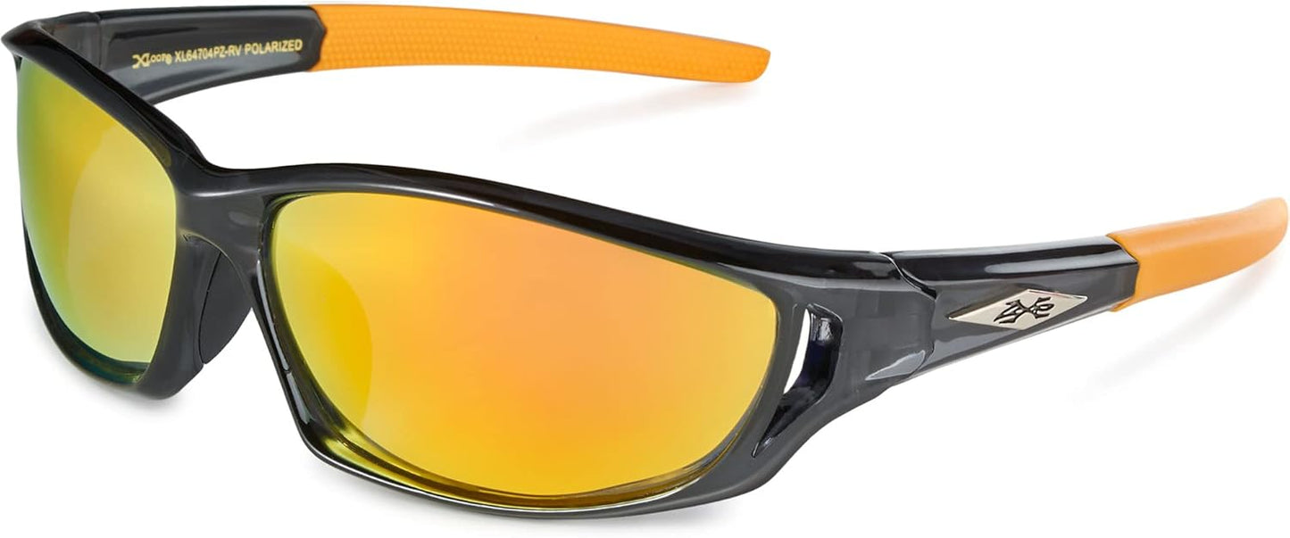 Polarized Sports Sunglasses for Men - UV400 Protection for Baseball, Running, Cycling & Golf
