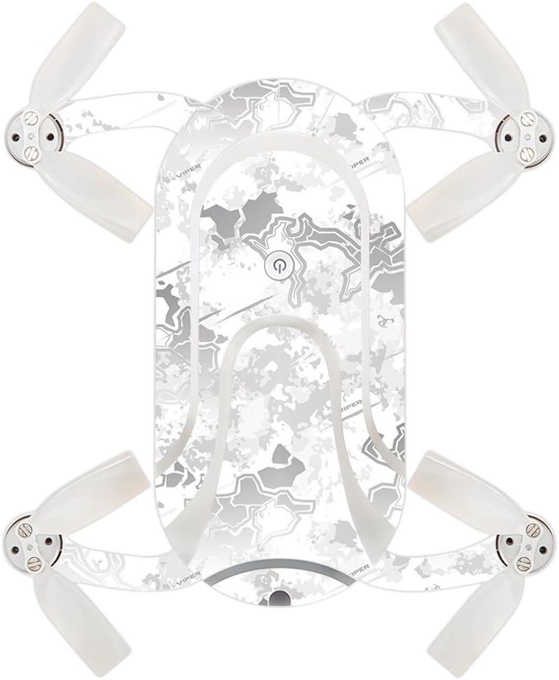 MightySkins Skin Compatible with ZEROTECH Dobby Pocket Drone – Conceal Snow | Protective, Durable, and Unique Vinyl Decal wrap Cover | Easy to Apply, Remove, and Change Styles | Made in The USA