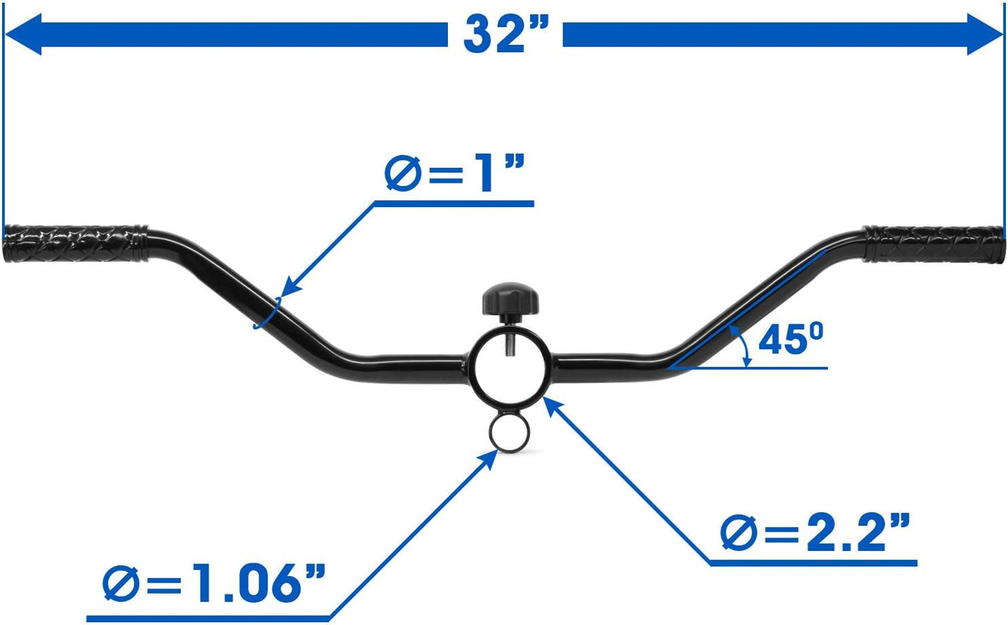 Yes4All T-Bar Row Platform with 360° Swivel – Fits 1” & 2” Olympic Bars – Easy Install