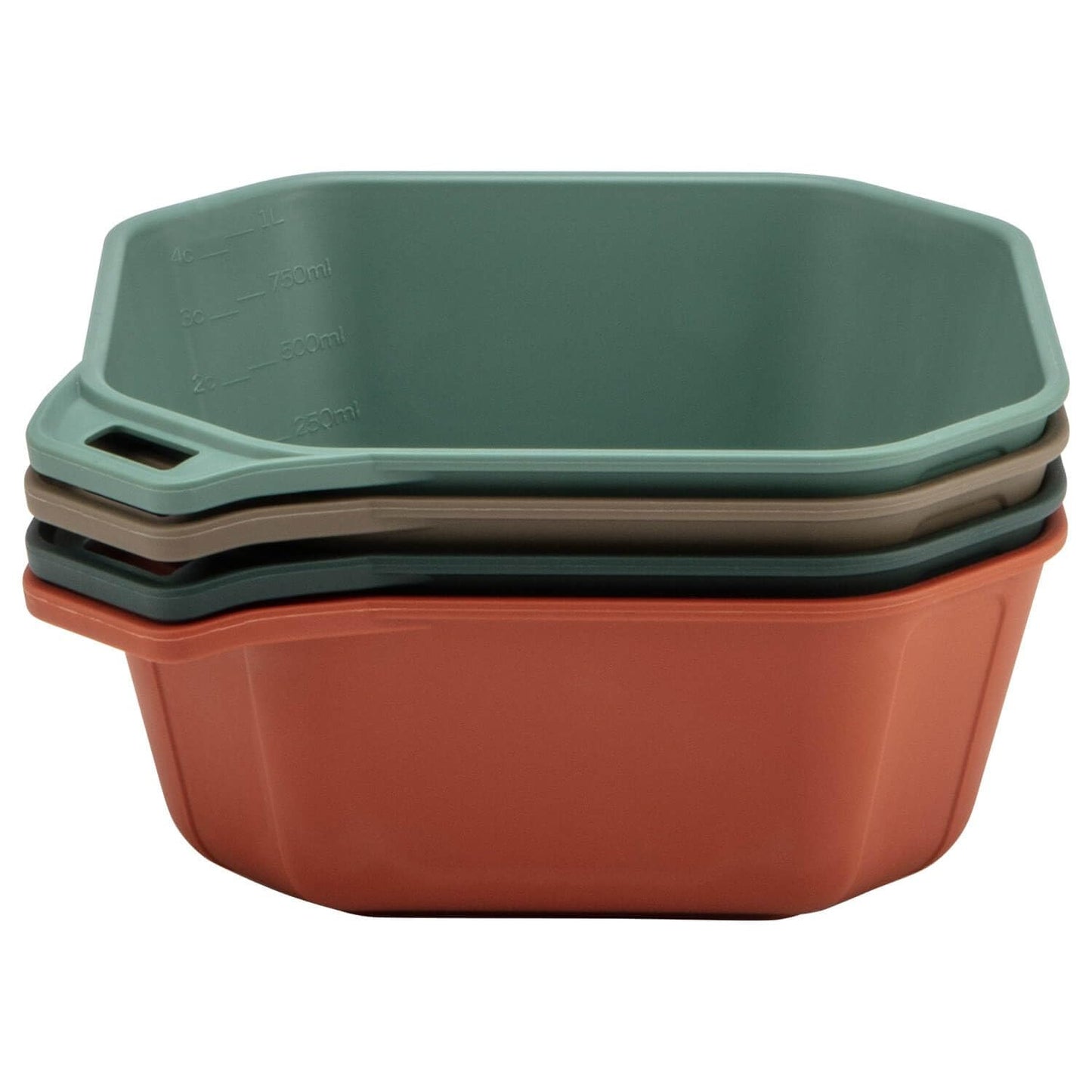 Gerber Gear ComplEAT Tableware Set - Polypropylene Camping Cookware - Portable Outdoor Tableware - 4 Plates, 4 Bowls & 1 Mixing Bowl