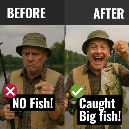 LUNKERHUNT Top Water Fishing Lures | Baits for Bass Fishing | Realistic Fishing Bait with Resistent Skirts | Weedless bass Fishing Lures for Freshwater and Saltwater | Easy to Use. (Bug Combo)
