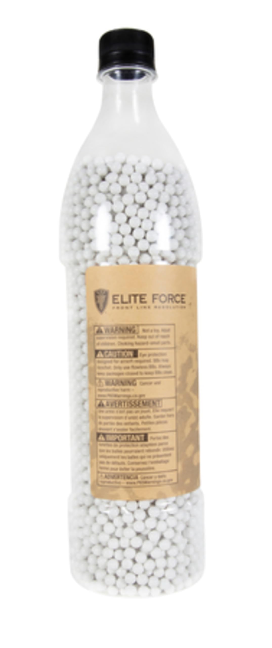Elite Force Premium Biodegradable 6mm Airsoft BBS Ammo, .25 Gram, 5000 Count