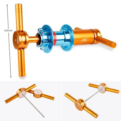 Premium Bike Hub Bearing Press & Removal Tool Kit - Compatible with DT Swiss EXP, DT350, XD, NOVATEC - MTB & Road Bicycle Repair Tools