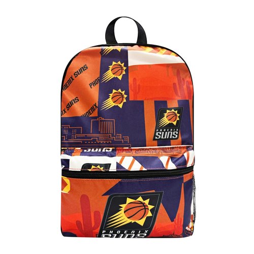 Pro Specialties Group Phoenix Suns basketball travel backpack, hiking, gym Backpack durable bag designed for men and women. Ideal for Adults, extra-large & waterproof use for various activities