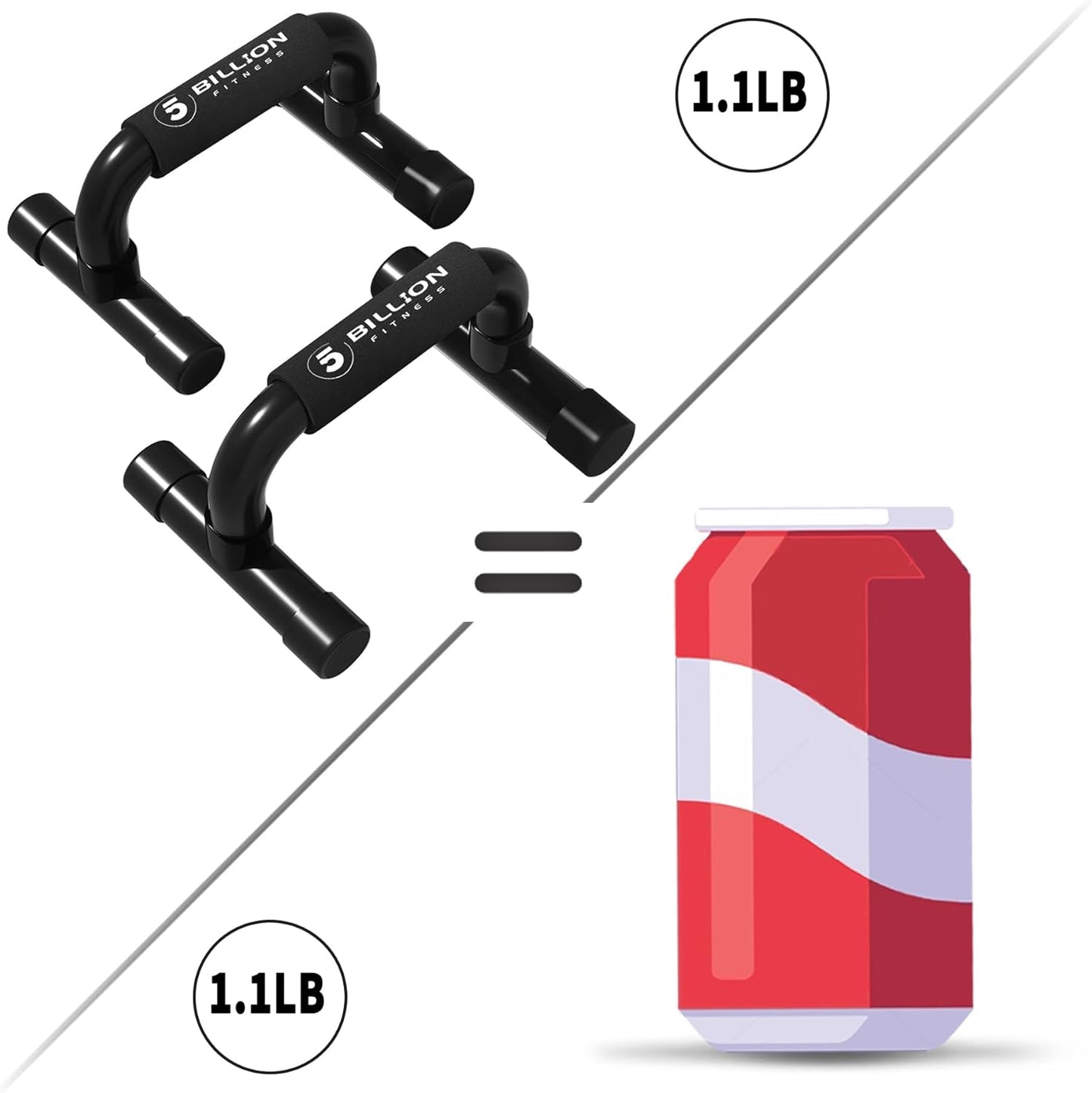 Push up Bars,5BILLION Strength Training Push Up Handle,Portable Calisthenics Bar for Home Gym Workout, Pushup Bar Calisthenics Equipment,Up to 330Lbs