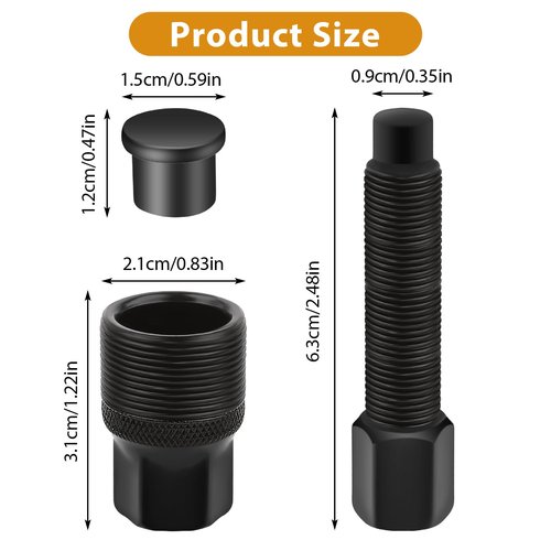Bike Crank Remover Tool Bicycle Crank Puller Bike Crankset Crank Arm Puller Compact Crank Puller Cycling Power Pull Crank Pulley Tool Repair Maintenance Remover