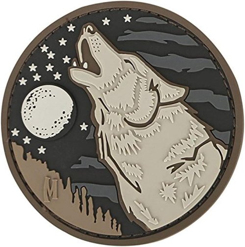 MAXPEDITION Wolf 2.4" Tactical Patch - Durable, High-Quality Embroidered Design