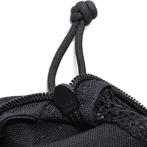 Tactical Outdoor Cellphone Admin EDC Pouch Hook Back Panel Vest Backpack Insert Modular Fasteners Mesh Pocket with YKK Zipper for Tools, Gadgets,Travel Accessary