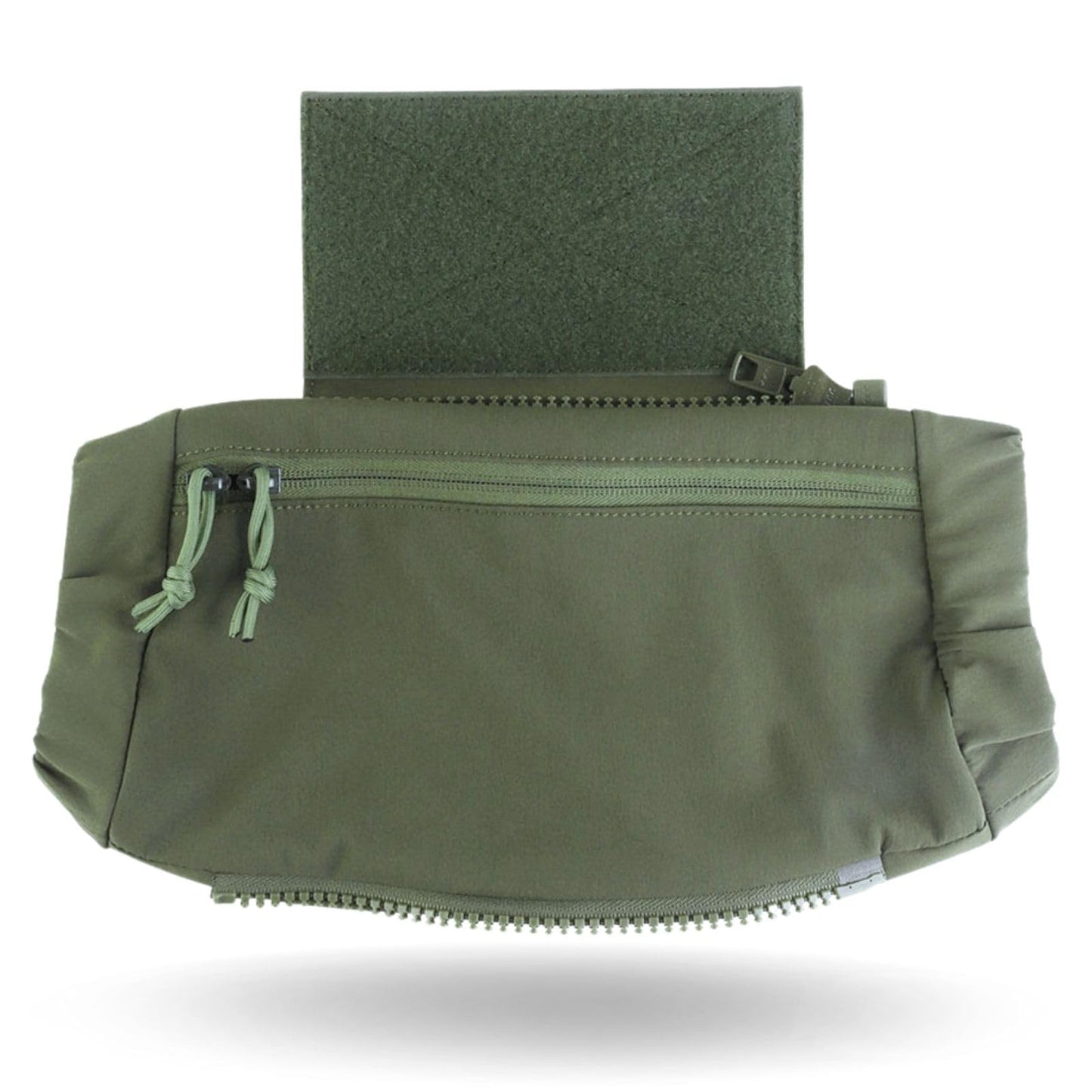 Hand Warmer Pouch Hand Muff for Winter Outdoor Rest. With Buckle Strap as Waist Bag EDC Fanny Pack. With Hook Loop for Plate Carrier Vest Chest Rig as Tactical Dangler Drop Pouch Handwarmer Muff (RG)