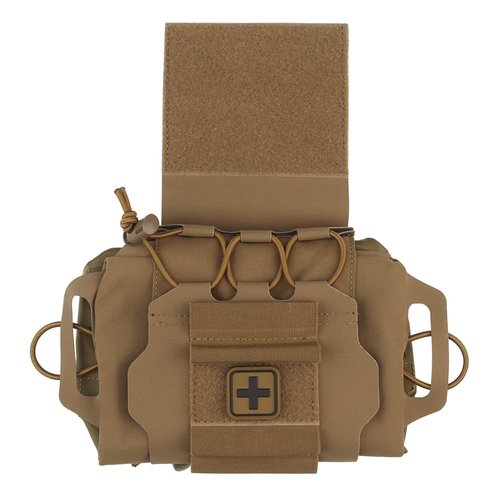 Tactical IFAK Pouch,Rapid Tear-Away Two-Piece System First Aid Kit Medical Pouches Emergency Survival Bag