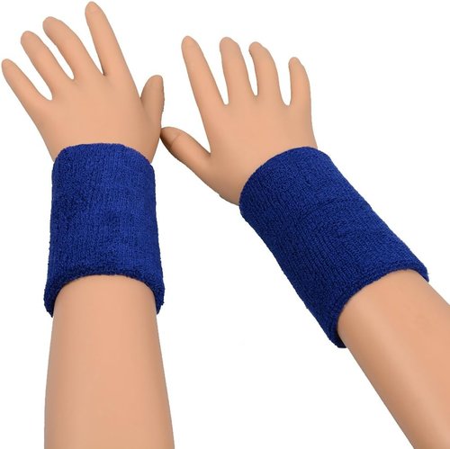 Colorful Sports Wristbands - 10 Pairs (20 Pieces) Sweatbands for Active Lifestyle