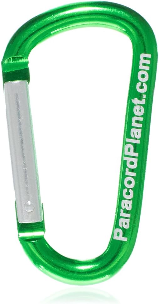 Aluminum D Ring Carabiner Clip Bulk Packages - Available in a Variety of Sizes, Styles, and Colors