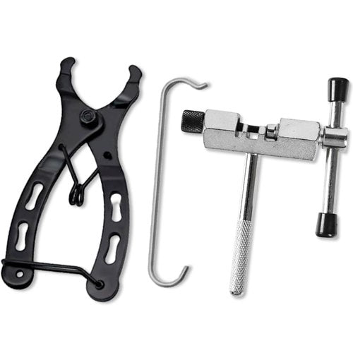 Bike Chain Tool 3 Pcs, Bicycle Link Plier + Chain Drift Tool + Chain Hook Bike Chain Breaker Tool Bike Repair Kit Bicycle Chain Tool Bicycle Repair Kit Bike Tool Kit Set Chain Breaker Tool Kit