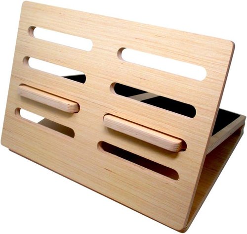 Calf Board Wedge Stretcher by Trademark Innovations Black