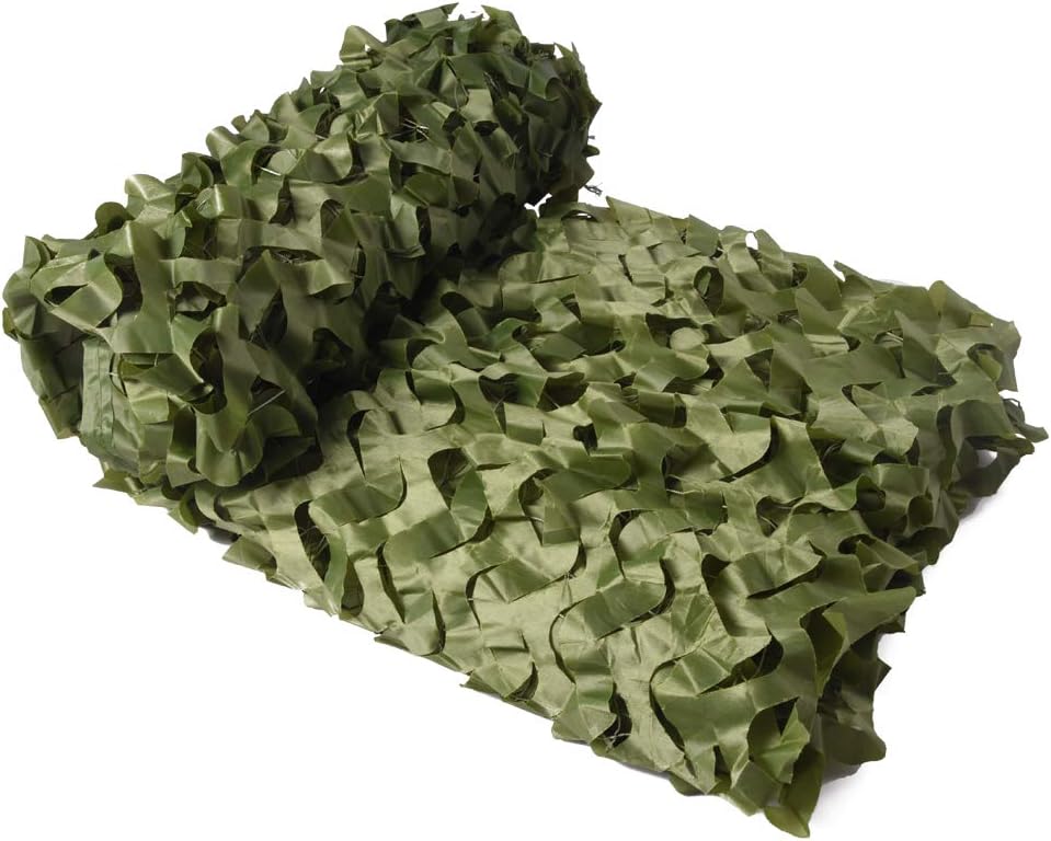 HYOUT Camo Netting Camouflage Net Bulk Roll for Hunting Blinds Ghillie Sunshade, Camping, Military Party Decoration
