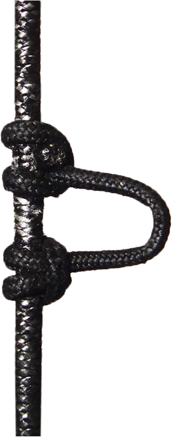 Archery Release D Loop Bowstring Nock - SAS Black Bow String for Precision
