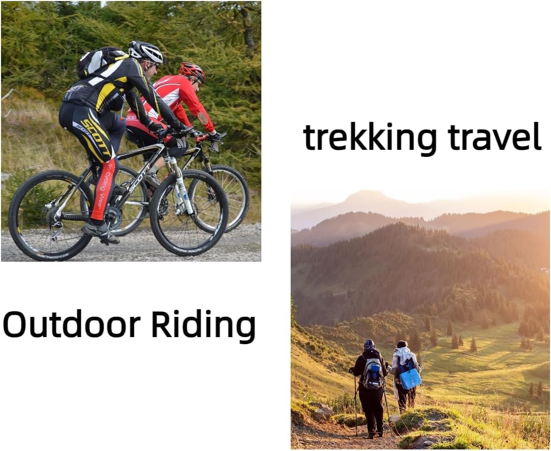 GlneYos Backpack rain Cover Waterproof with Reflective 2 Pack Dirt Repellent Thicken Rucksack Cover for Hiking Cycling Traveling Camping (Black Three-bar, M(25-40L))