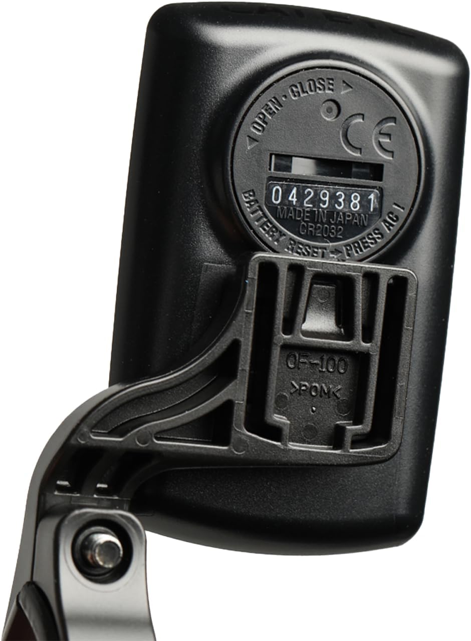 CATEYE Padrone Wireless Bike Computer – Oversized Display Cyclocomputer, Wireless Speedometer & Odometer, FlexTight™ Mount, Auto Start/Stop, Programmable Odometer