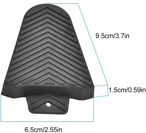 Cycling Cleat Covers, Comfortable Road Pedal Replacement Cleats Protective Covers Set for Cleats