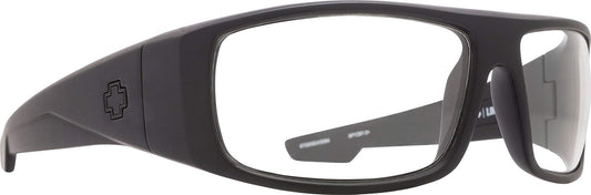 SPY Logan Matte Black ANSI Rx Clear