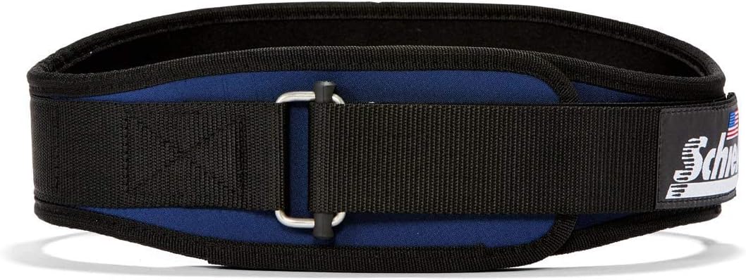 Schiek Sports 2004 Lifting Belt - Weight Lifting Belt for Women And Men - Neoprene Nylon Weight Belt