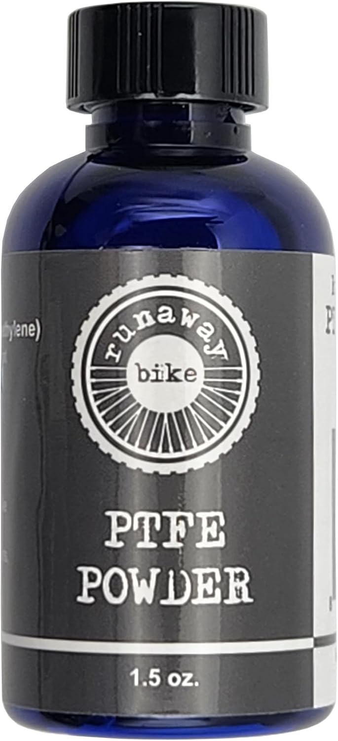 Teflon PTFE Powder with Applicator Brush - 1.5 oz Bottle for Smooth Coating