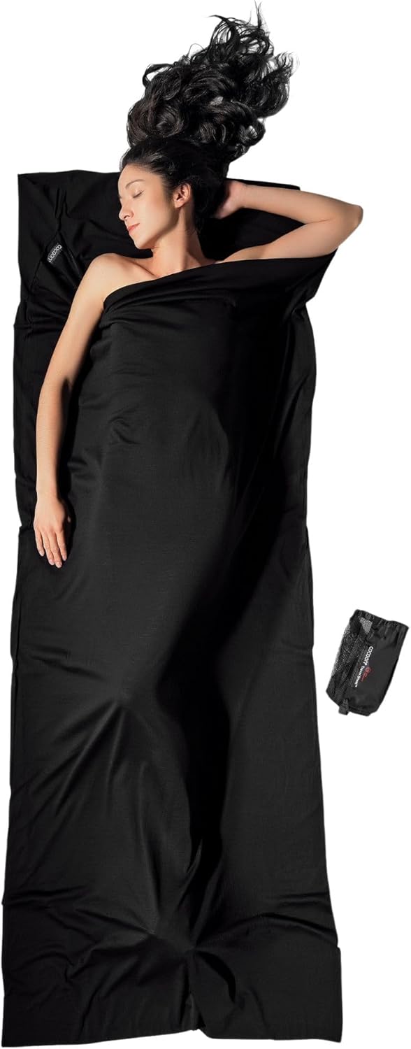 cocoon - Premium - Merino Wool/Silk Travel Blanket - Cozy, Soft, Warm, Lightweight - Graphite Grey