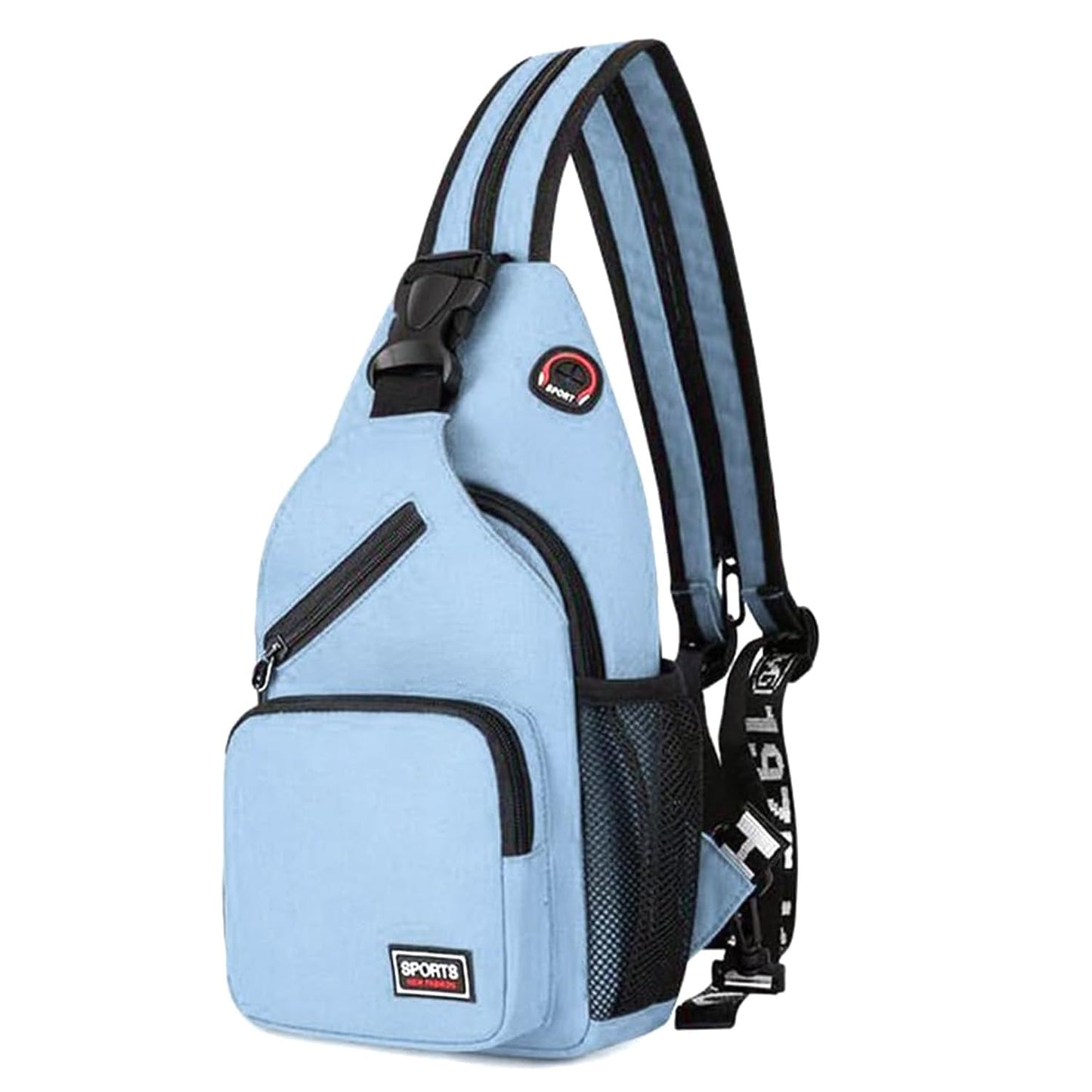 JENAGREEN Cross Body Bag Sling Backpack Bag,Crossbody Bag Chest Bag Casual Daypacks with Belt Waist Pack for Women Man