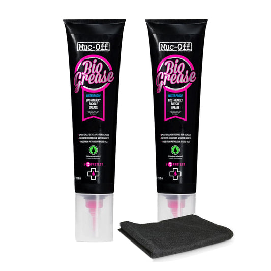 Muc-Off Bio Grease, 150g - Biodegradable Bike Grease for Pedals, Bearings and Components - Water-Resistant Bike Assembly Grease