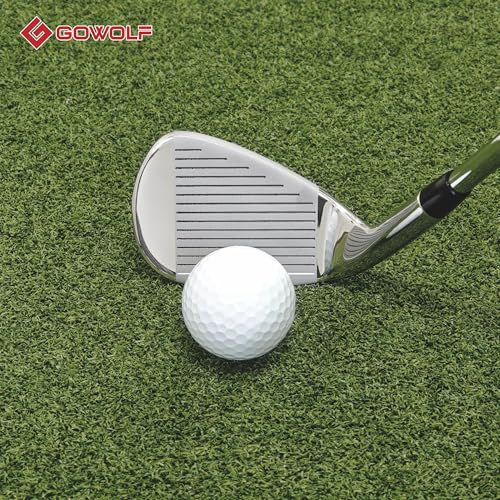 Golf Iron Wedge - Premium 95g Steel Shaft for Men Right-Handed, Deep Grooves, Forgiveness & Distance - Pitching Wedge