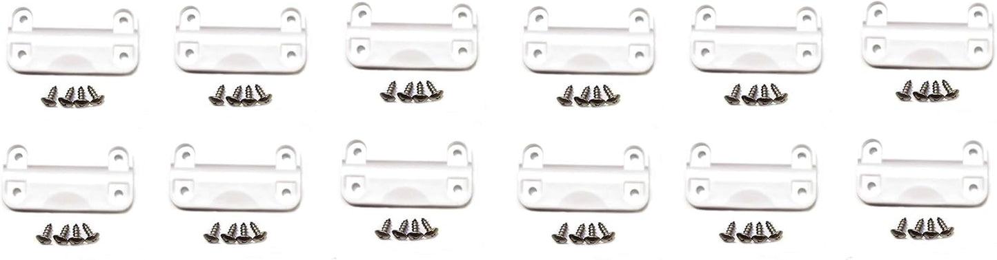 JSP Manufacturing New AFTERMARKET Igloo Cooler Plastic Hinges + Stainless Screws (2)