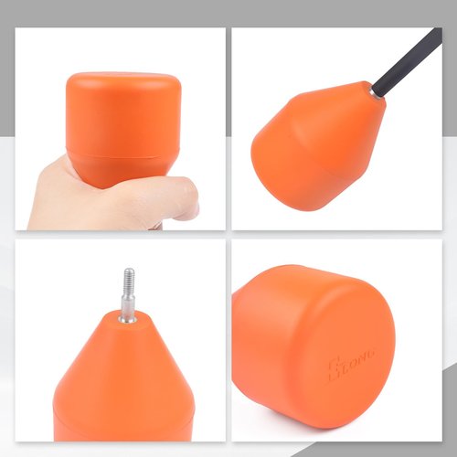 Braodheads Foam Arrow Tips Arrow Heads Game Practice Soft Sponge EVA for Archery Combat Game CS Shooting Outdoor Sport (Pack of 10)