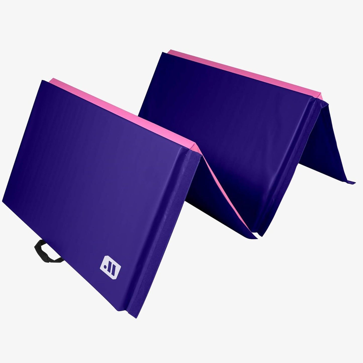 4ft x 10ft x 2in Fitness Mat - Lightweight, Foldable Exercise Mat for Personal Use