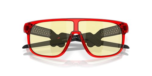 Oakley Youth Kids' OJ9012 Inverter Aviator Sunglasses, Crystal Red/Black Ink/Prizm Gaming, 58 mm