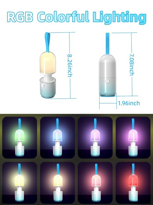 Yaindhi LED Flashlights -Camping Lantern Rechargeable Mini Camping Flashlights with 5 Modes, Powerful and Bright for Outdoor Use Power Outages, Hiking, Hurricane, Emergency, Home