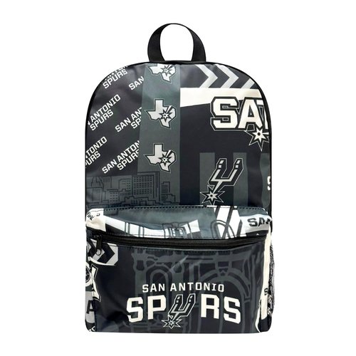 Pro Specialties Group San Antonio Spurs basketball travel backpack, hiking, gym Backpack durable bag designed for men and women. Ideal for Adults, extra-large & waterproof use for various activities