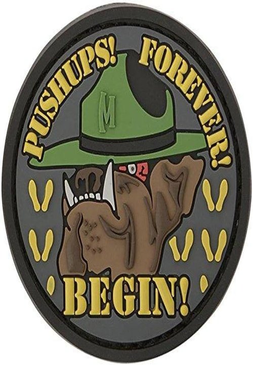 MAXPEDITION Devil Dog Tactical Patch - Durable Embroidered Military Badge