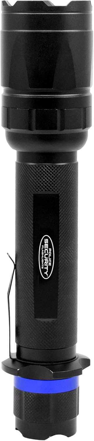 Police Security Trac Tact 2AA Flashlight LED| 230 Lumens | Soft Switch Button