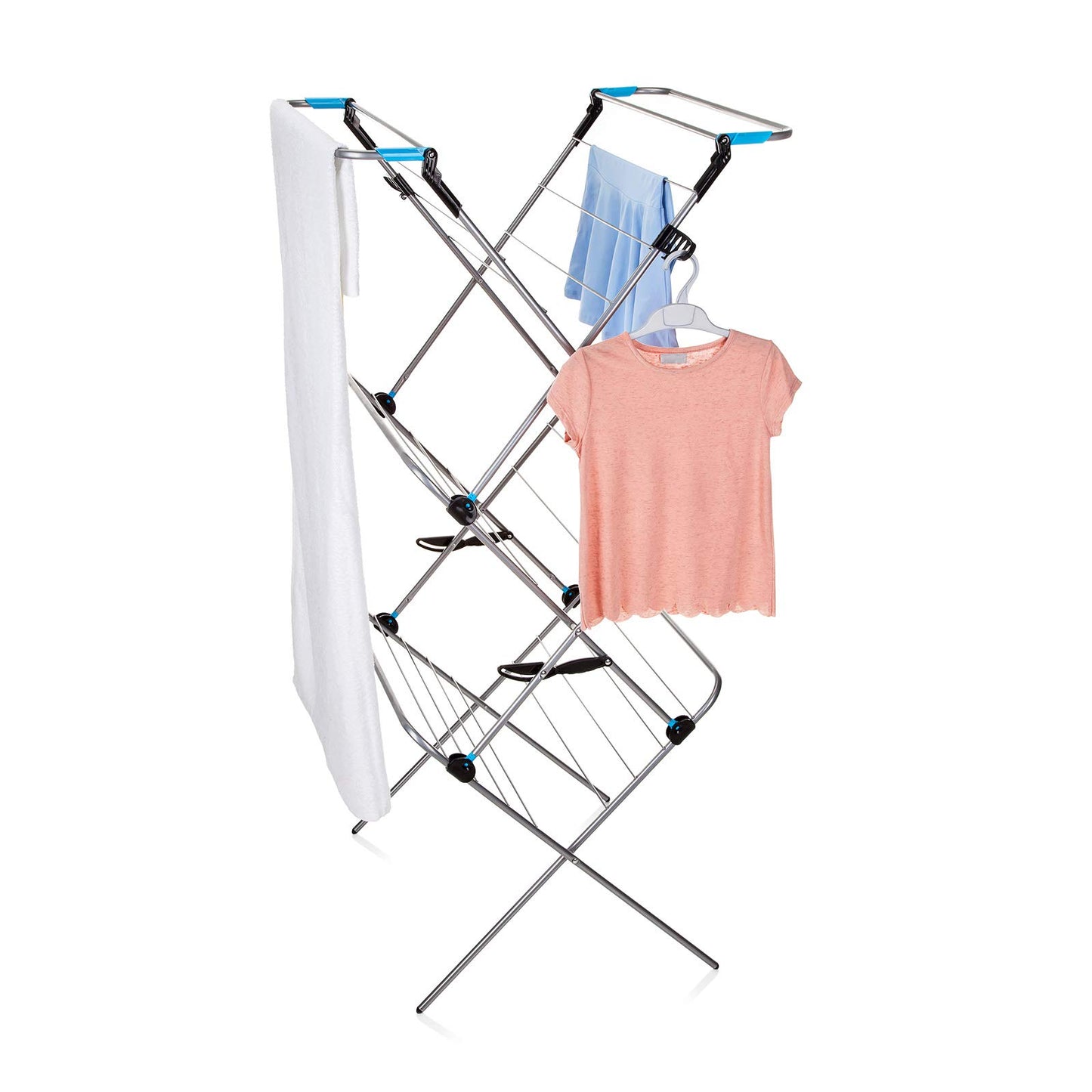 Minky Homecare 3 Tier Verso Clothes Rack with 66ft Drying Space