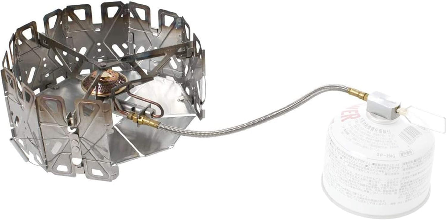 Snow Peak GeoShield Portable Camping Stove - Lightweight & Durable, One Size