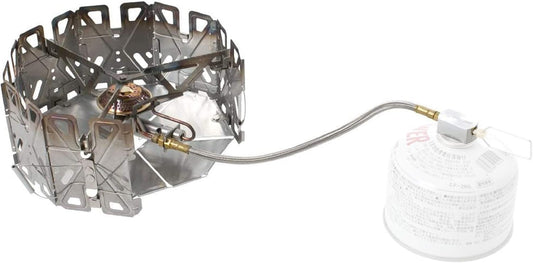 Snow Peak GeoShield Portable Camping Stove - Lightweight & Durable, One Size