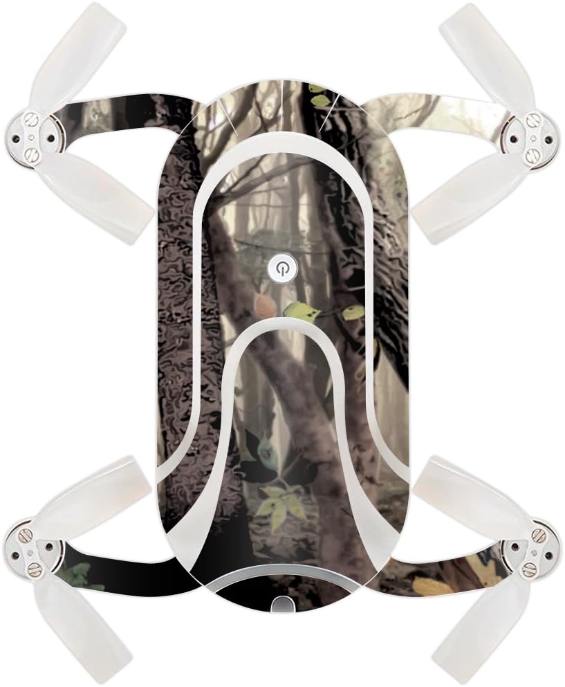 MightySkins Skin Compatible with ZEROTECH Dobby Pocket Drone – Conceal Snow | Protective, Durable, and Unique Vinyl Decal wrap Cover | Easy to Apply, Remove, and Change Styles | Made in The USA