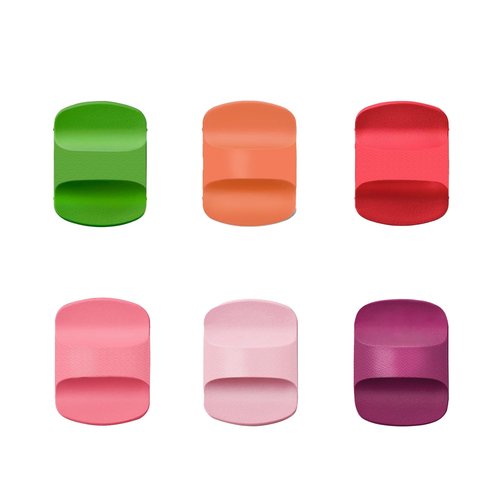 SOEOR Magslider Replacement for YETI - 6 Pack Magnetic Lids (Pink Harbor, Ice, Bimini, Canopy Green, King Crab, High Desert Clay)