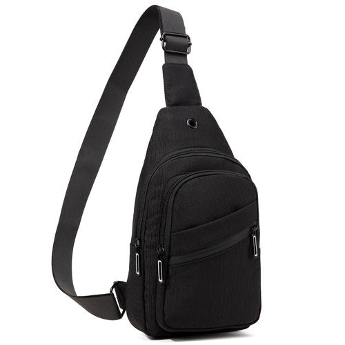 EVANCARY Small Sling Bag for Women Men, Sling Backpack Chest Daypack Crossbody Bag for Travel Sports Running Hiking