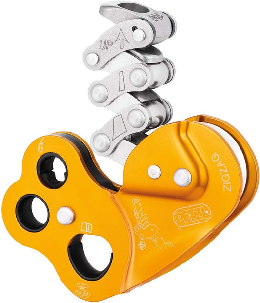 Zigzag Descender for Arborists - PETZL D022AA00 | High-Performance Climbing Gear