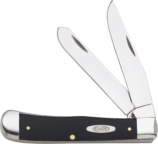 Case XX WR Pocket Knife Orange Synthetic Trapper Item #80500 - (4254 SS) - Length Closed: 4 1/8 Inches