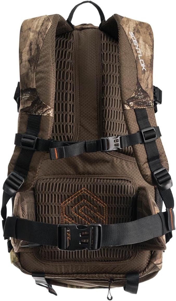 ScentLok Rogue Backpack - Hunting Pack for Camo Gear and Equipment (Realtree Edge)