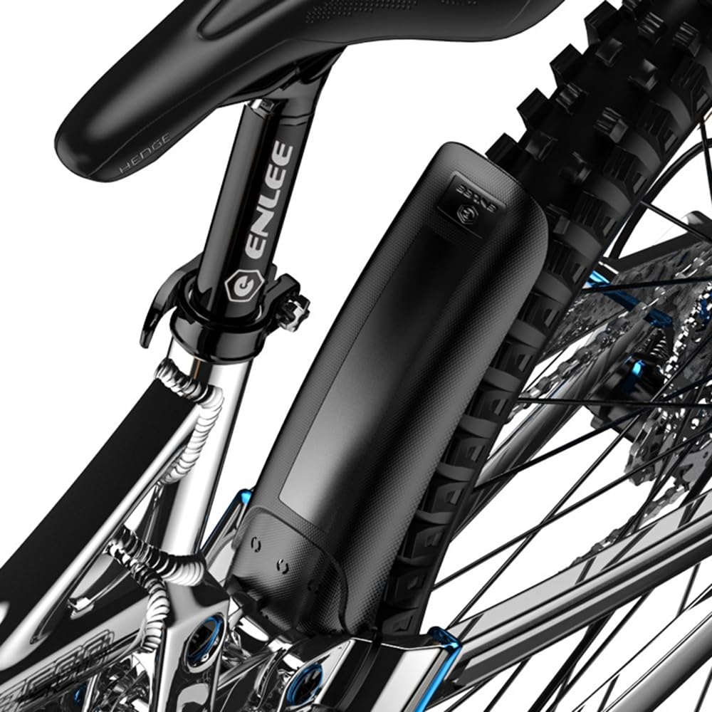 JSCARLIFE Universal MTB Mudguards Set - Adjustable Front/Rear Bicycle Fenders for 20"-29" Wheels, Fat Tire & Gravel Bikes, w/12 Heavy-Duty Zip Ties